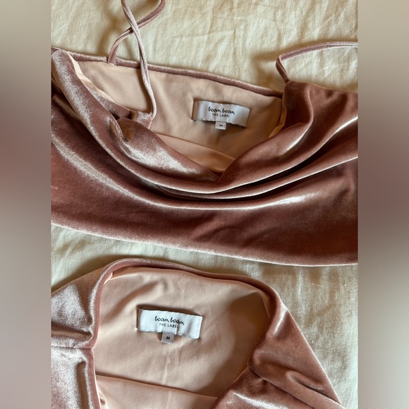 AYM / Boom Boom the Label Velvet Skirt & Top Set - Picture 4 of 4